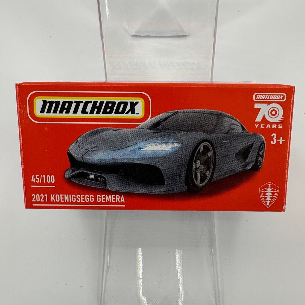 Matchbox Power Grabs 2012 Koenigsegg Gemera 70 Years